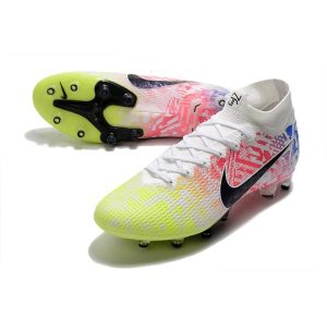 Kopačky Pánské Nike Mercurial Superfly 7 Elite AG-PRO – Neymar Bílý Pink Modrý